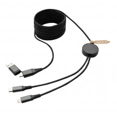 Recycled PET 3 meter 4-in-1 Cable