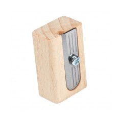 Wooden Pencil Sharpener - Single