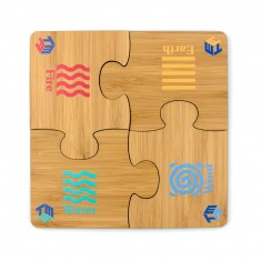 4-Piece Jigsaw Coaster