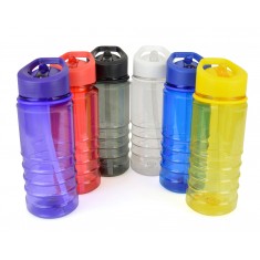 550ml Bottle with Flip Straw - Colour