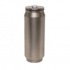 Recycled Metal Can Shaped Bottle