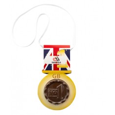 Chocolate Olympic Medal