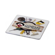 Square Clear Coaster