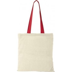 Contrast Cotton Tote