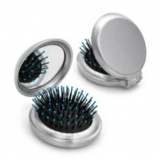 Folding Compact Brush with Mirror