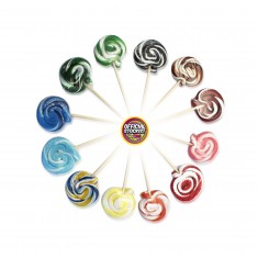 Full Colour Swirly Lollipop