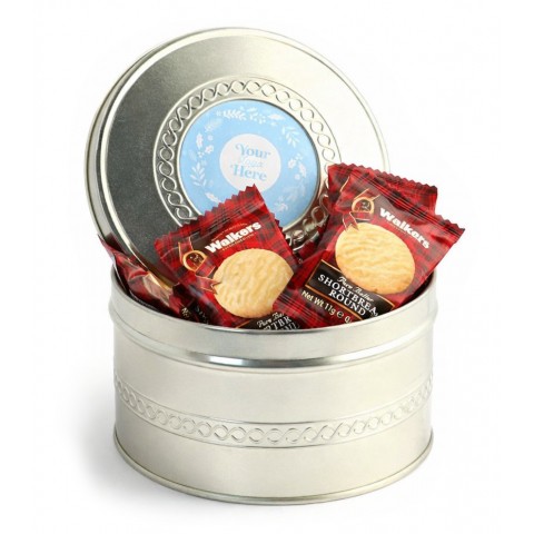 Golden Treat Tin - Mini Shortbread Biscuits