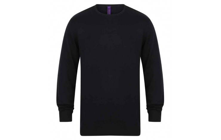 Henbury Lightweight Crew Neck Sweater