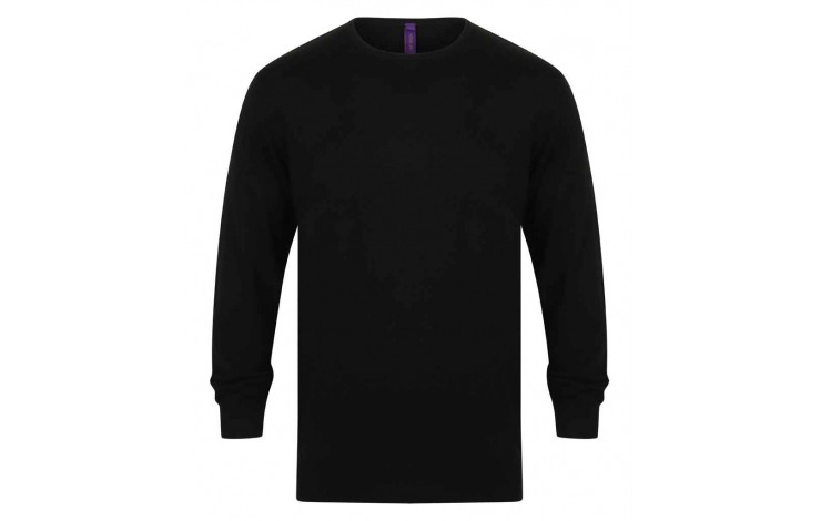 Henbury Lightweight Crew Neck Sweater