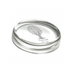 7cm Round Paperweight