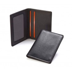 Luxury Leather Card Case with RFID Protection