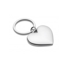 Metal Heart Keyring