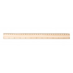 Natural 30cm Wooden Ruler