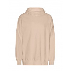 Neutral Tiger Cotton Oversized Hoodie