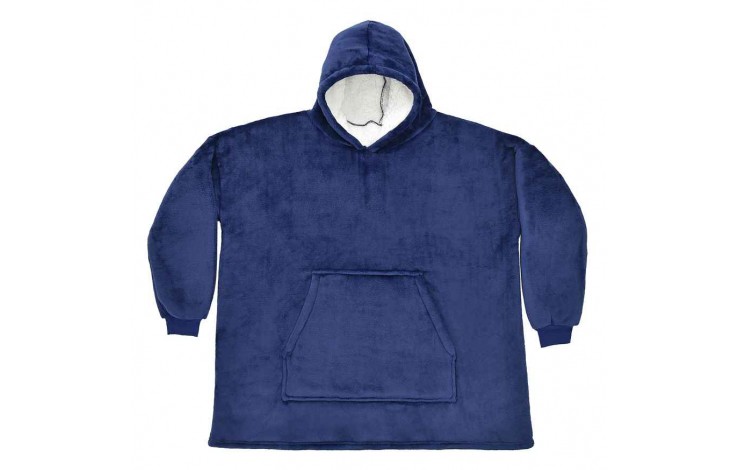Oversized Hooded Fleece Blanket