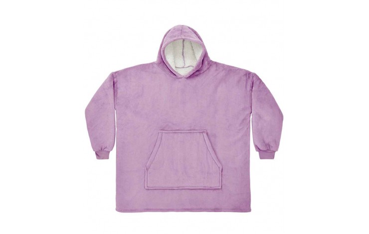 Oversized Hooded Fleece Blanket