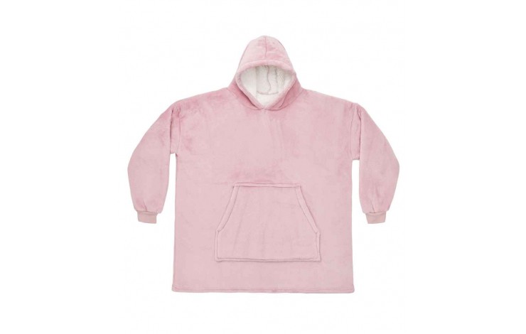 Oversized Hooded Fleece Blanket