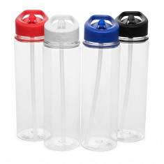 Recycled 725ml Bottle with Flip Straw