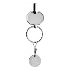 Recycled Radiator Key and Trolley Coin Keyring