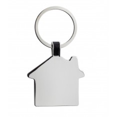 Recycled Zinc Alloy House Keyring