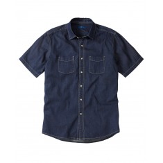 Short Sleeve Denim Shirt