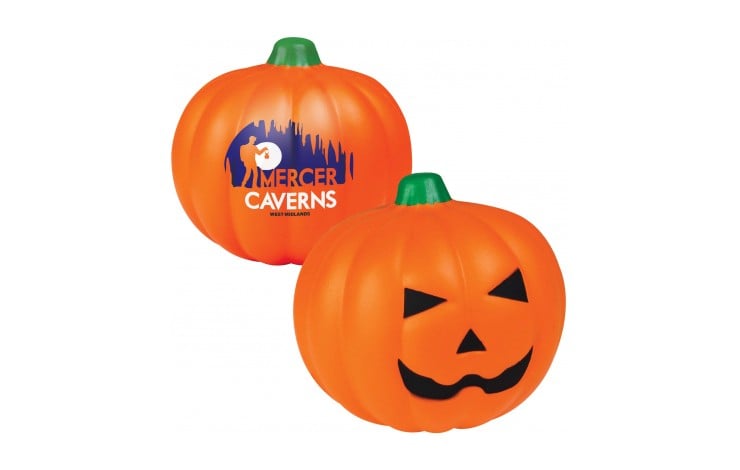 Promotional Stress Pumpkin, Personalised by MoJo Promotions