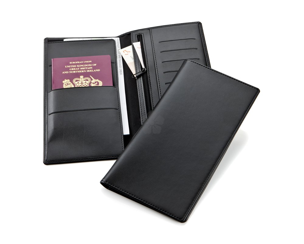 Promotional Premium Travel Ticket Wallet, Personalised by MoJo Promotions