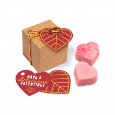 Valentines Truffles in Eco Cube